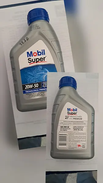 Aceite Mobil 4t 20w 50 Pinta