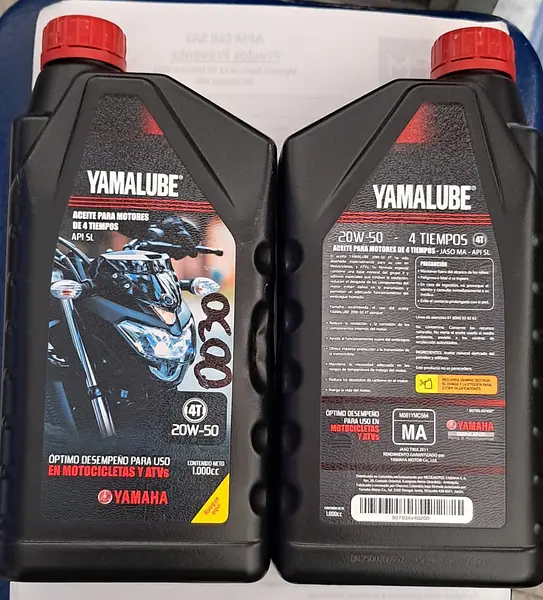 Aceite Yamalube 20w 50 4 T